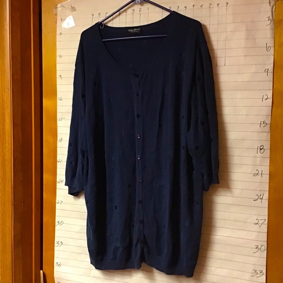 MAGGIE BARNS ESSENTIALS short sleeves cardigan sweater - Picture 2 of 10